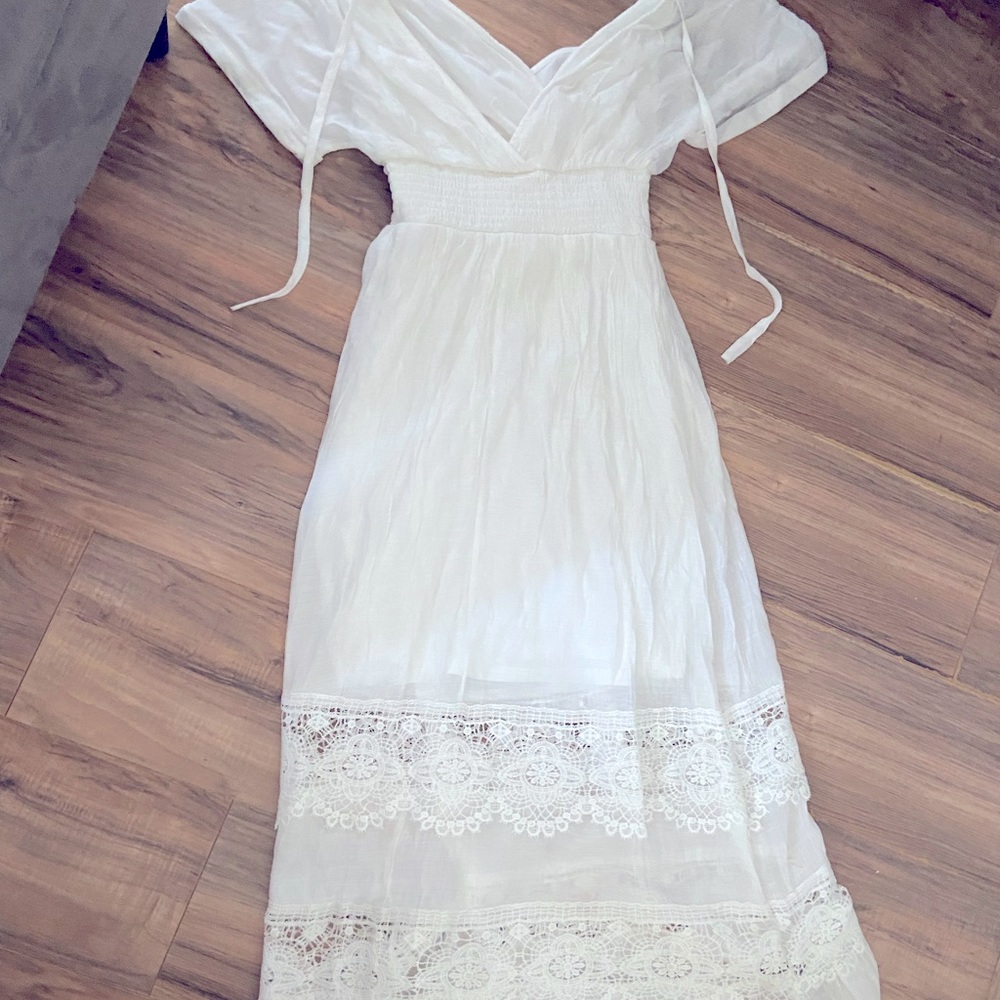 White dress